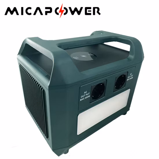 2023 Top Selling Mica 600W 1000W Cheapest Price Powerful Portable Solar Power Station with LiFePO4 Battery