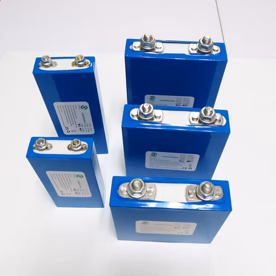 充電式リチウム イオン角柱ポーチ電池 3.2V 30ah 40ah 50ah LiFePO4 電池セル